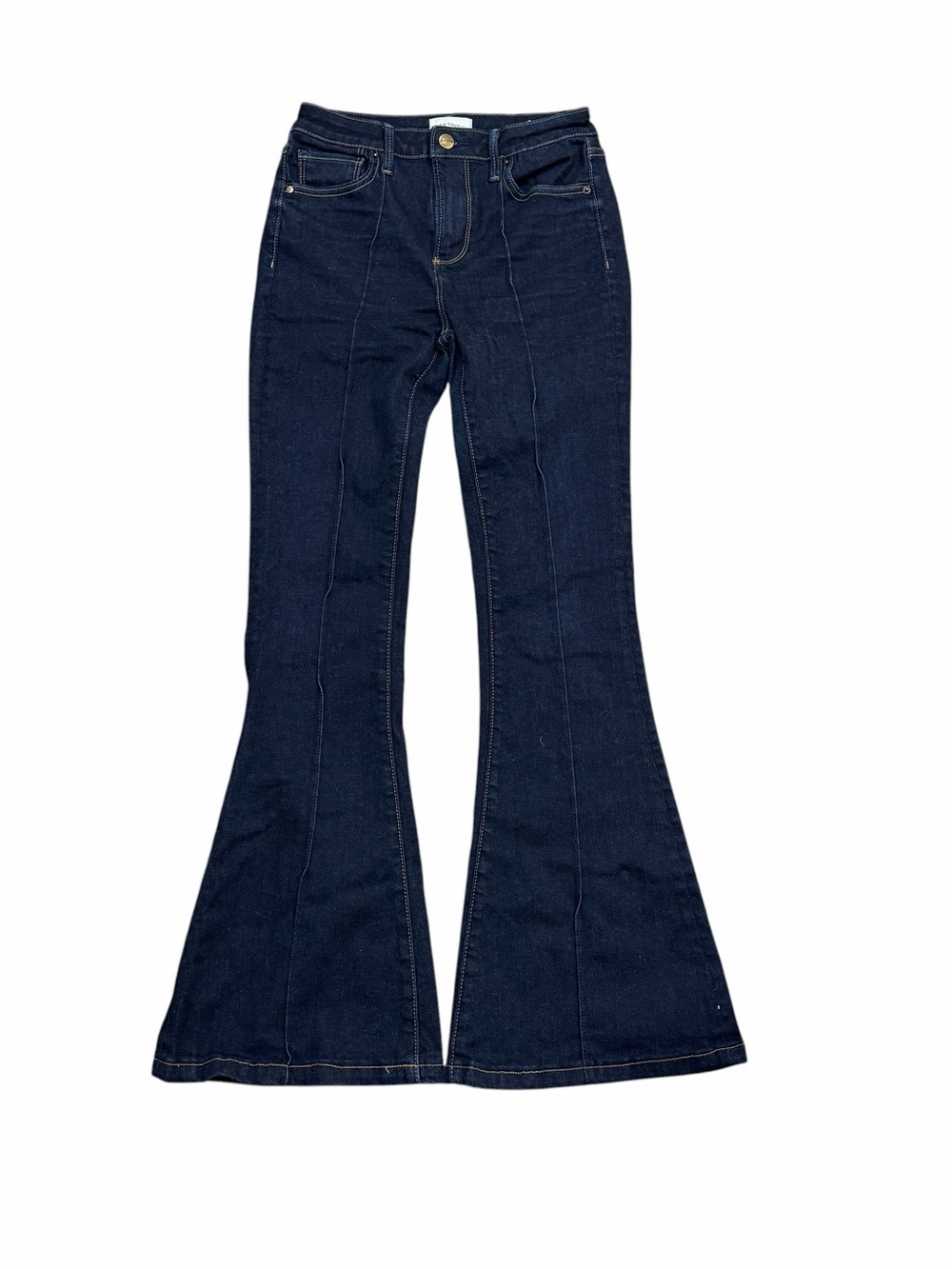 Driftwood Farrah Dark Wash Flare Jeans Size 25
